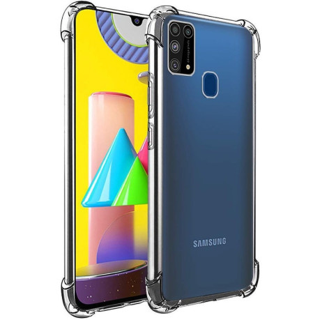 Чехол GETMAN Ease для Samsung Galaxy M31 - прозрачные
