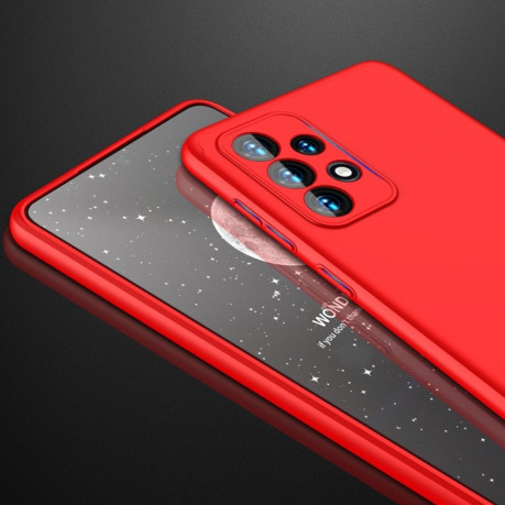3D чохол GKK Three Stage Splicing Full Coverage Samsung Galaxy A53 - червоний