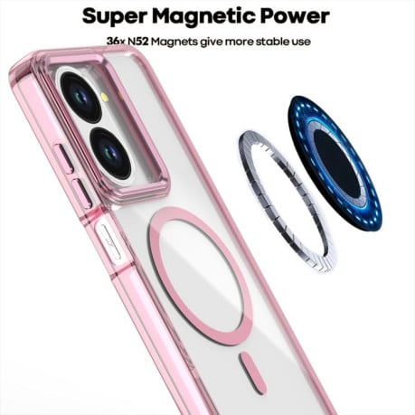 Чехол MagSafe Magnetic Clear на Xiaomi Redmi A5 4G 173.3mm - белый