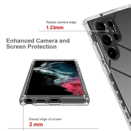 Двусторонний чехол Integrated Gradient для Samsung Galaxy S23 Ultra 5G - черный