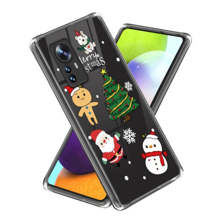 Протиударний чохол Christmas Patterned для Xiaomi 12 Pro - Snowflake Christmas Tree