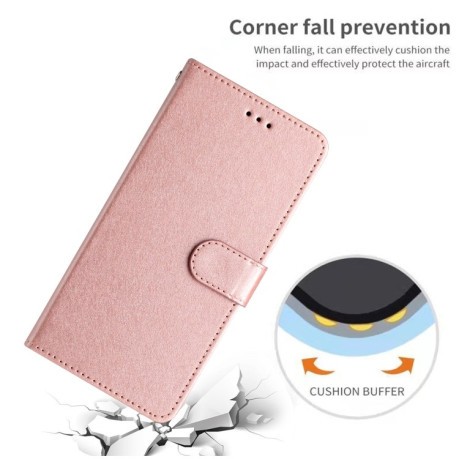 Чохол-книжка Silk Texture Horizontal Flip Leather для OnePlus 13 - золото
