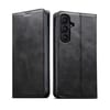 Чехол-книжка Suteni Calf Texture для Samsung Galaxy S26 5G — чёрный