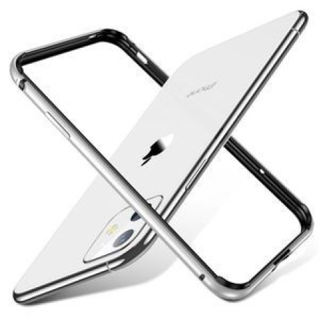 Бампер ESR Edge Guard Aluminum Alloy на iPhone 11 - серебристый
