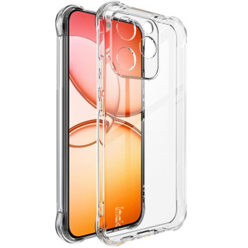 Протиударний чохол IMAK All-inclusive Airbag на Realme 15T 5G — матовий чорний