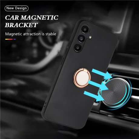 Протиударний чохол Matte with Ring Holder для Samsung Galaxy A16 5G - рожеве золото