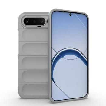 Силіконовий чохол Magic Flannel на Realme 16 5G Global — сірий