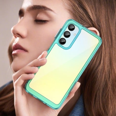 Протиударний чохол Colorful Acrylic Series для Samsung Galaxy A16 5G - синій