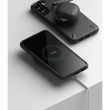 Оригинальный чехол Ringke Onyx Durable для Samsung Galaxy S22 Plus - черный