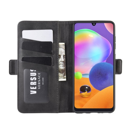 Чохол-книжка Dual-side Magnetic Buckle для Samsung Galaxy A31 - чорний
