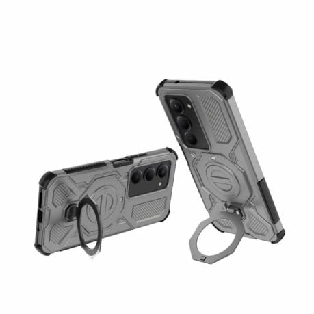 Противоударный чехол J-20 Solid Color MagSafe Magnetic на Xiaomi Redmi 15 5G Global / 15 4G SEA - серый