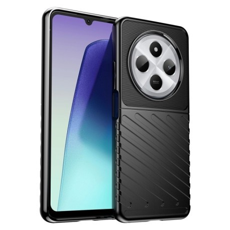 Противоударный чехол Thunderbolt для Xiaomi Redmi 14C 4G/Poco C75/Redmi A4 5G - черный
