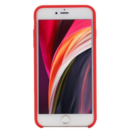 Ударозахисний чохол Silicone Soft на iPhone SE 3/2 2022/2020/7/8 - червоний