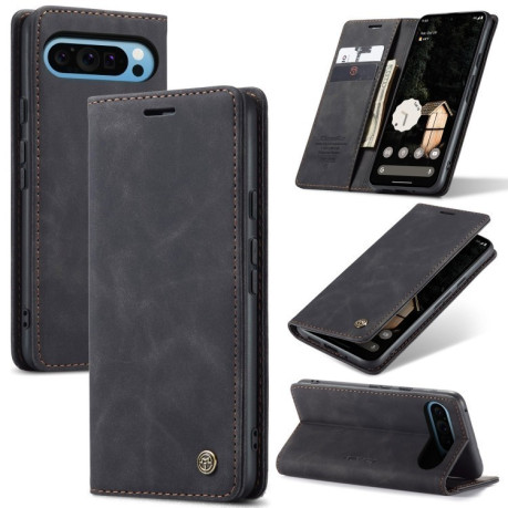 Чехол-книжка CaseMe-013 Multifunctional на Google Pixel 9 Pro XL - черный