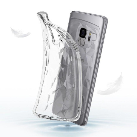 Оригинальный чехол Ringke Air Prism  3D Cover Gel на Samsung Galaxy S9 G960 grey (APSG0020-RPKG)
