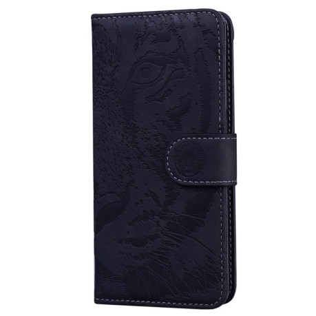 Чехол-книжка Tiger Embossing для Motorola Edge 50 Ultra - черный
