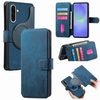 Чехол-книжка CaseNeo MagSafe RFID Anti-theft Retro Leather для Samsung Galaxy A37 5G / A36 5G — синий