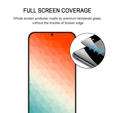 Захисне скло Full Glue Screen Tempered Glass Samsung Galaxy S24+ 5G - чорне