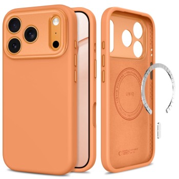 Оригинальный чехол Tech-Protect Uniq MagSafe CC на iPhone 18 Pro / 17 Pro - orange