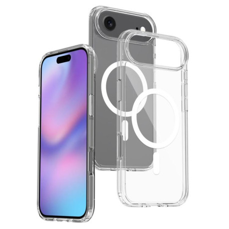Противоударный чехол Scratchproof PC Hybrid TPU Magsafe для iPhone Air - прозрачный