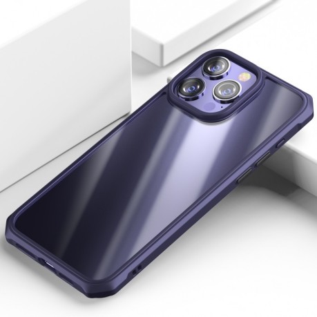Противоударный чехол iPAKY Dawn Series для iPhone 15 Pro Max - фиолетовый