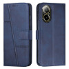 Чохол-книжка Stitching Calf Texture для Realme C67 4G Global - синій
