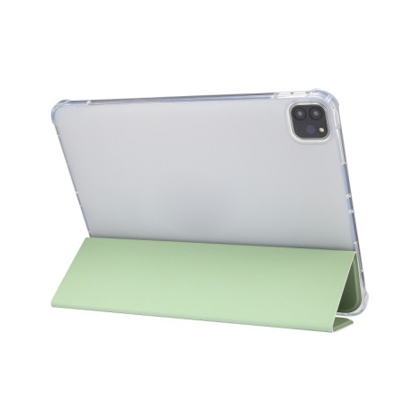 Чехол-книжка 3-folding Electric Pressed  для iPad Pro 11 2021/2020/2018/Air 2020 - зеленый