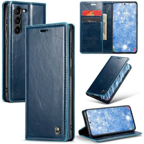 Чехол-книжка CaseMe 003 Series на Samsung Galaxy S23+Plus 5G - синий