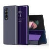 Чехол книжка Clear View на Samsung Galaxy Z Fold 3 - фиолетовый