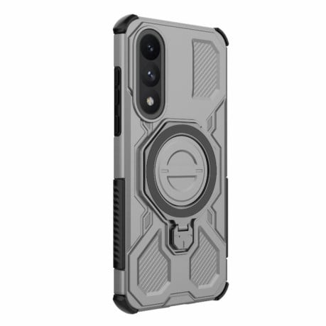 Противоударный чехол J-20 Solid Color MagSafe Magnetic на OnePlus Ace 5 Ultra 5G / Nord 5 - серый