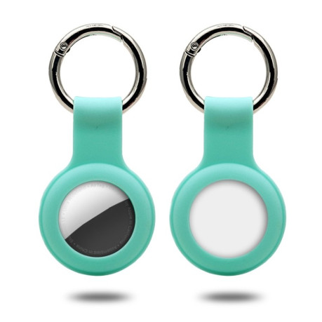 Силіконовий брелок з карабіном Keychain Ring для AirTag - м'ятний