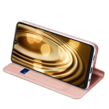 Чехол-книжка DUX DUCIS на Samsung Galaxy A31 - розовое золото