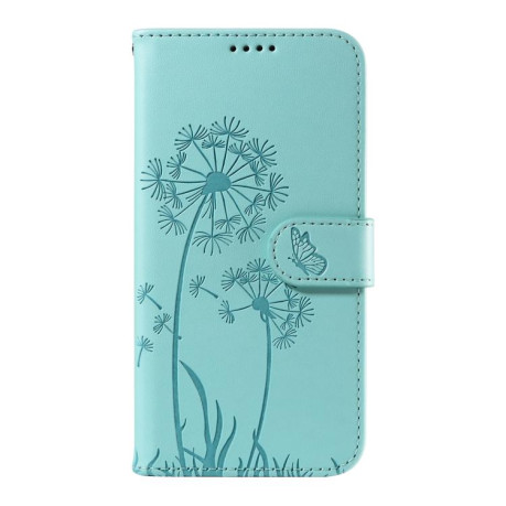 Чехол-книжка Dandelion Embossed Pattern Flip Leather для OnePlus 13R 5G Global - зеленый
