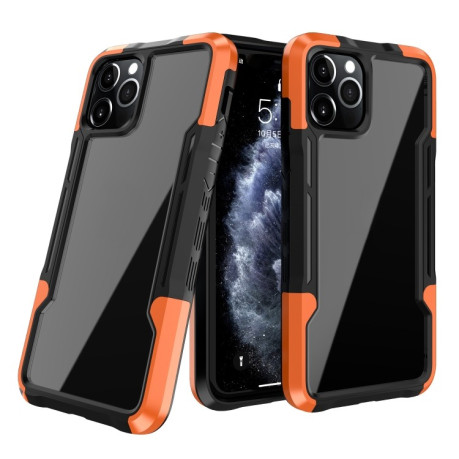 Противоударный чехол  3 in 1 Protective для iPhone 11 Pro Max - оранжевый