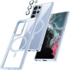Протиударний чохол Acrylic Magsafe для Samsung Galaxy S24 Ultra 5G - блакитний