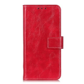 Кожаный чехол Retro Crazy Horse Texture на Samsung Galaxy A11/M11 - красный
