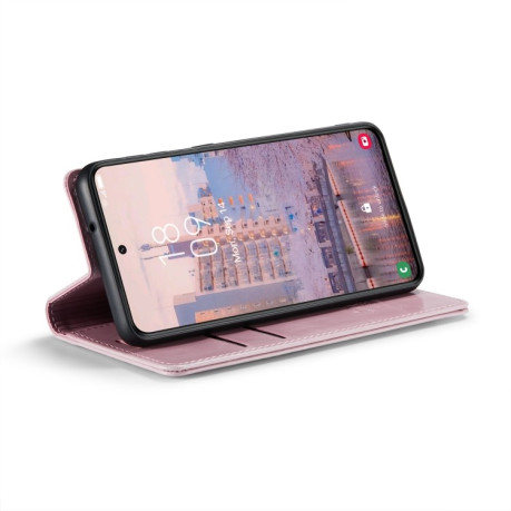 Чехол-книжка CaseMe-003 для Samsung Galaxy S23 5G - розовое золото