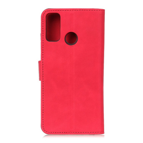 Чехол-книжка KHAZNEH Retro Texture на Samsung Galaxy M51 - красный