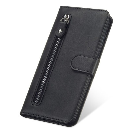 Чехол-книжка Fashion Calf Texture для Xiaomi Redmi Note 12 Pro 4G/11 Pro Global(4G/5G)/11E Pro - черный