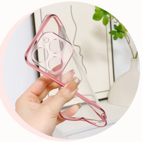 Противоударный чехол Plated Gradient Glitter Butterfly Holder для Infinix Smart 8 - черный
