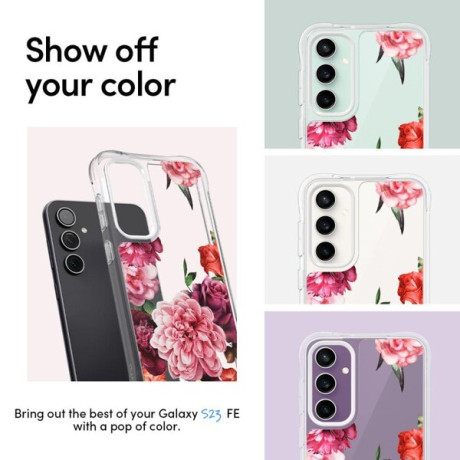 Оригінальний чохол Spigen Cyrill Cecile для Samsung Galaxy S23 FE - Rose Floral