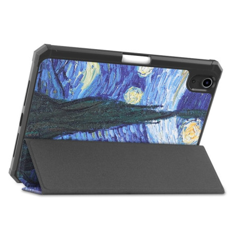 Чехол-книжка Colored Drawing на iPad mini 6 - Starry Sky
