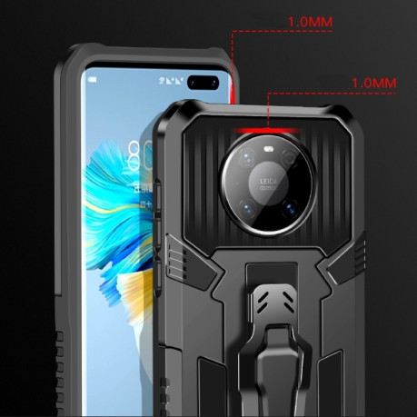 Противоударный чехол Armor Warrior для Vivo Y72 5G - серый