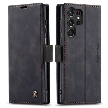 Кожаный чехол CaseMe-013 Multifunctional на Samsung Galaxy S23 Ultra 5G - черный