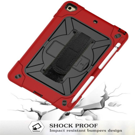 Противоударный чехол Combination with Holde для iPad Mini 5 / 4 - красно-черный