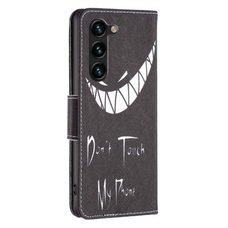 Чехол-книжка Colored Drawing Pattern для Samsung Galaxy S25+ 5G - Smirk