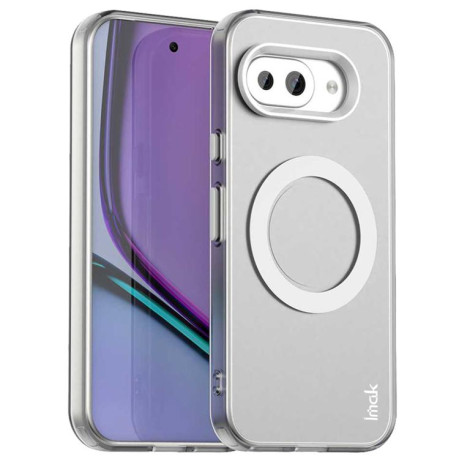 Протиударний чохол IMAK Candy Series Shockproof MagSafe для Google Pixel 9a - білий