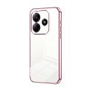 Противоударный чехол Space Fine Hole для Xiaomi Redmi Note 14 5G - розовый
