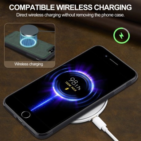 Чохол LCIMEEKE Magsafe на iPhone 16e - синій