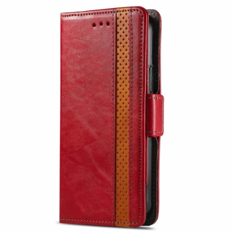 Чехол-книжка CaseNeo для Xiaomi Redmi 10 - красный